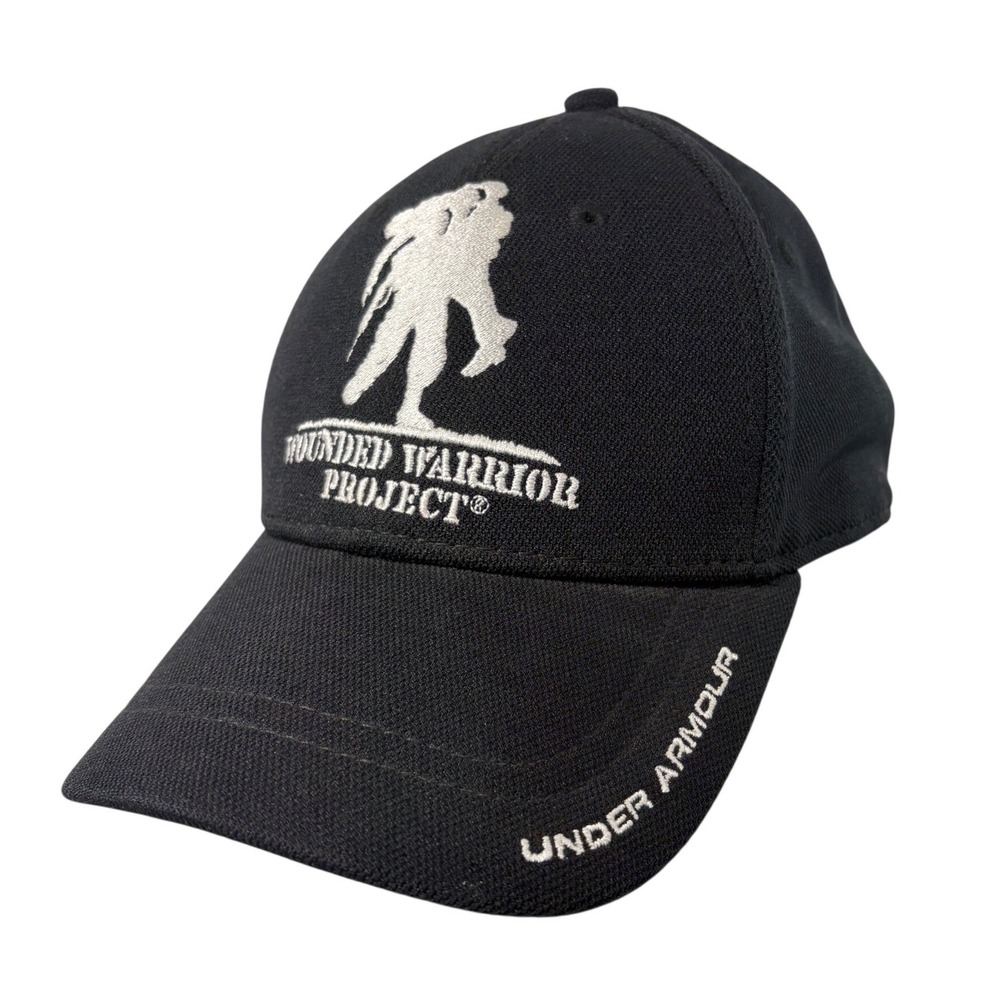 Under Armour Wounded Warrior Project Peer Mentor Black Snapback Hat 1251960 OSFA